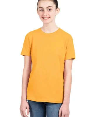 Next Level 3310 Boy's S/S Crew  in Gold
