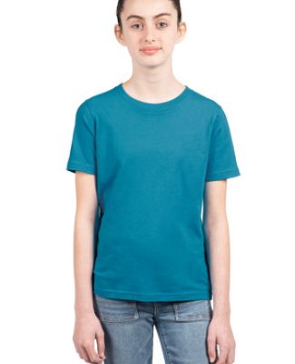 Next Level 3310 Boy's S/S Crew  in Turquoise
