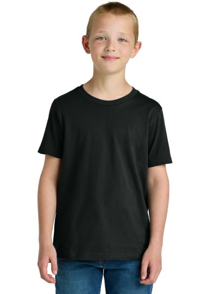 Next Level 3310 Boy's S/S Crew in Black