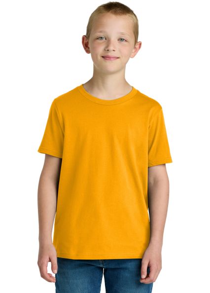 Next Level 3310 Boy's S/S Crew  in Gold