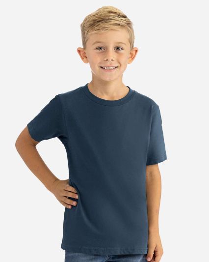 Next Level 3310 Boy's S/S Crew  in Indigo