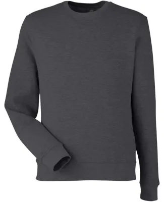 J America 8721 BTB Fleece Crewneck Sweatshirt in Charcoal heather