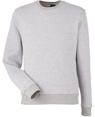 J America 8721 BTB Fleece Crewneck Sweatshirt in Oxford
