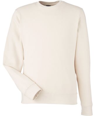 J America 8721 BTB Fleece Crewneck Sweatshirt in Oyster