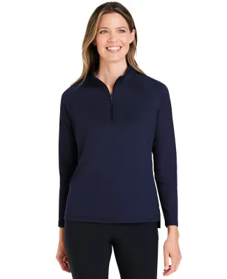 North End NE410W Ladies' Revive Coolcore® Quarter in Classic navy