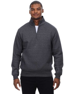 Threadfast Apparel 320Q Unisex Ultimate Fleece Qua in Charcoal heather
