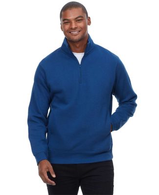 Threadfast Apparel 320Q Unisex Ultimate Fleece Qua in Navy