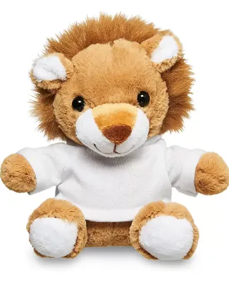 Promo Goods  TY6035 7 Plush Lion With T-Shirt in White
