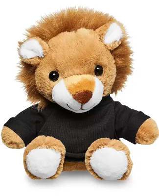 Promo Goods  TY6035 7 Plush Lion With T-Shirt in Black