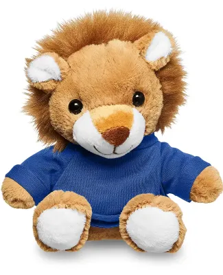Promo Goods  TY6035 7 Plush Lion With T-Shirt in Reflex blue
