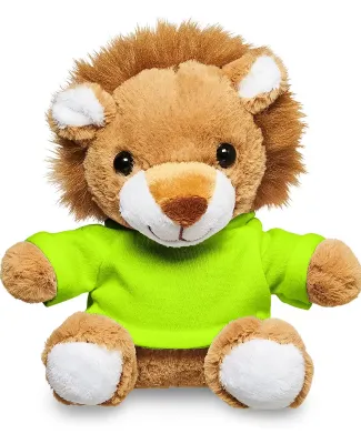 Promo Goods  TY6035 7 Plush Lion With T-Shirt in Lime green