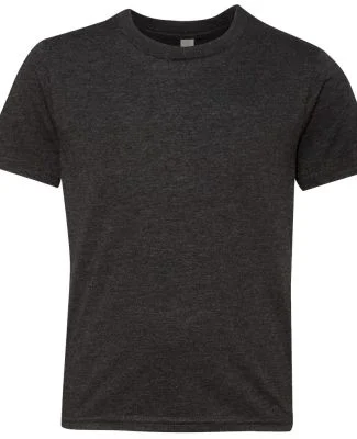 Next Level 6310 Boy's Tri-Blend Crew in Vintage black