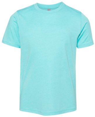 Next Level 6310 Boy's Tri-Blend Crew in Tahiti blue