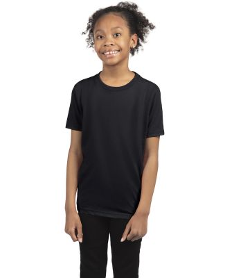 Next Level 6310 Boy's Tri-Blend Crew in Black