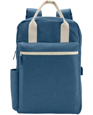 Promo Goods  BG232 WorkSpace Backpack Tote in Midnight blue