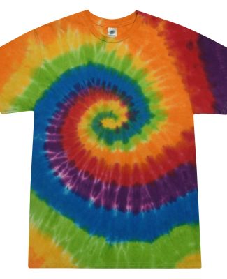 H1000 Tie-Dyes Adult Tie-Dyed Cotton Tee in Prism