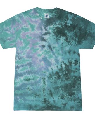 H1000 Tie-Dyes Adult Tie-Dyed Cotton Tee in Zero g