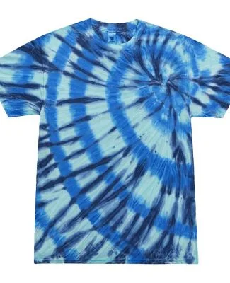 H1000 Tie-Dyes Adult Tie-Dyed Cotton Tee in Serenity