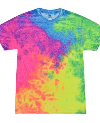 H1000 Tie-Dyes Adult Tie-Dyed Cotton Tee in Quest