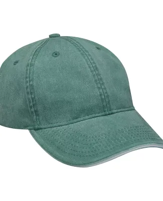 Adams Hats LP107 Icon Semi-Structured Sandwich Vis in For green / wht