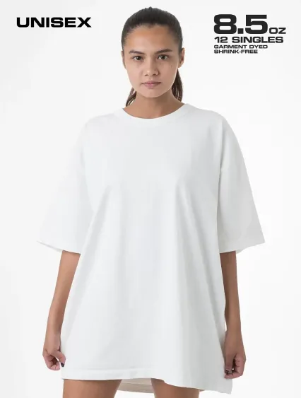 Los Angeles Apparel 1203GD Heavy Jersey Tee w/ Bin in Off white