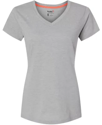 Kastlfel 2011 Women's RecycledSoft™ V-Neck T-Shi in Steel grey