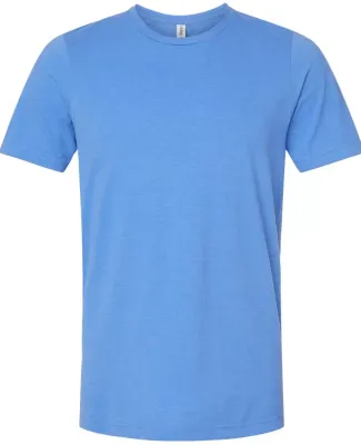 Tultex 602CVC Combed CVC T-Shirt in Heather columbia blue