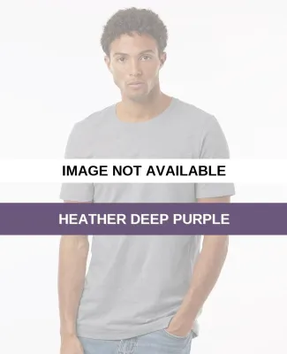 Tultex 602CVC Combed CVC T-Shirt Heather Deep Purple