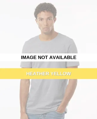 Tultex 602CVC Combed CVC T-Shirt Heather Yellow