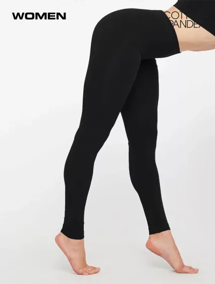 Los Angeles Apparel 83280 Cotton Spandex Jersey Le in Black
