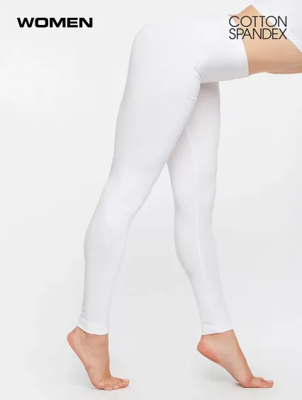 Los Angeles Apparel 83280 Cotton Spandex Jersey Le in White