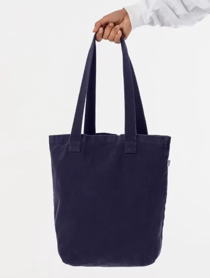 Los Angeles Apparel BD01 Bull Denim Tote Bag in Navy