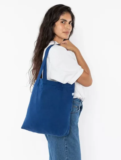Los Angeles Apparel BD01 Bull Denim Tote Bag in Reflex blue
