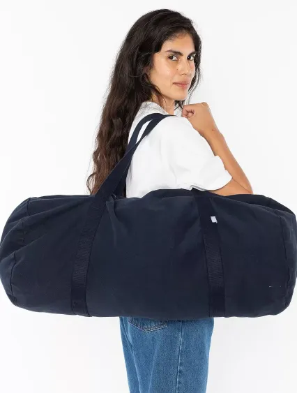 Los Angeles Apparel BD03 BULL DENIM WEEKENDER BAG in Navy