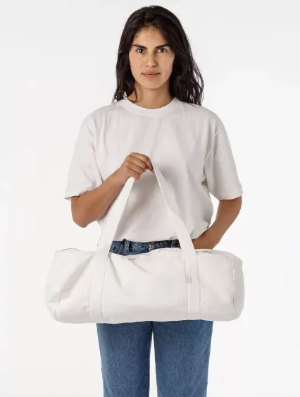 Los Angeles Apparel BD05 Gym Bag in Off white