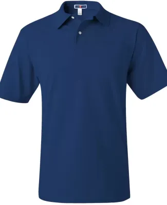 436 Jerzees Adult Jersey 50/50 Pocket Polo with Sp Royal