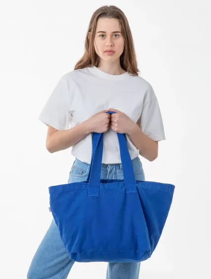 Los Angeles Apparel BD07 Essential Tote in Reflex blue