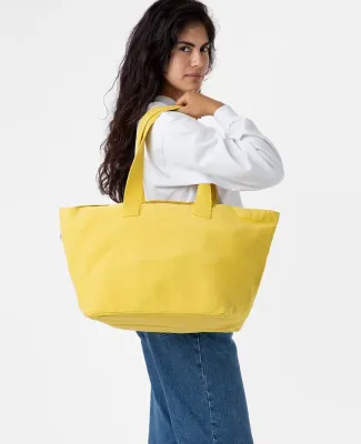 Los Angeles Apparel BD07 Essential Tote in Spectra yellow