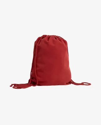 Los Angeles Apparel BD09 Drawstring Bag in Dark red