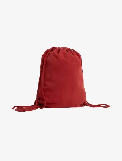 Los Angeles Apparel BD09 Drawstring Bag in Dark red