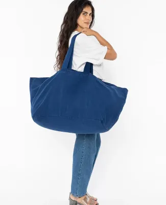 Los Angeles Apparel BD12 Oversize Bull Denim Bag in Reflex blue