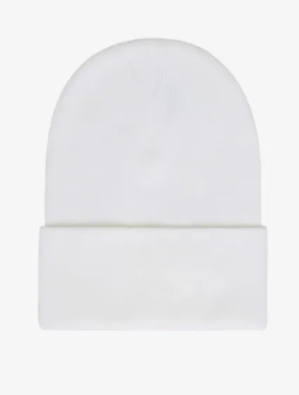 Los Angeles Apparel BEANIE Classic Cuff Beanie in Bleach