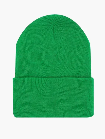 Los Angeles Apparel BEANIE Classic Cuff Beanie in Kelly