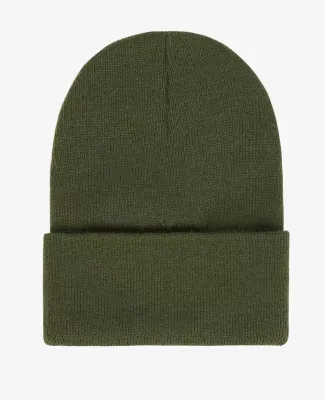 Los Angeles Apparel BEANIE Classic Cuff Beanie in Olive