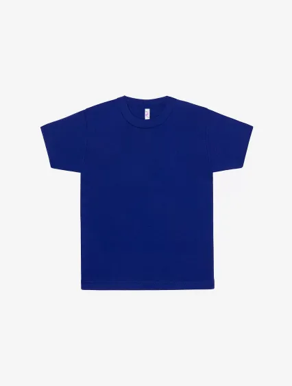 Los Angeles Apparel FF1001 Toddler Ply Ctn S/S T in Lapis blue