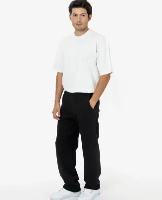 Los Angeles Apparel HF-05 HF Stright Leg Sweatpant in Black