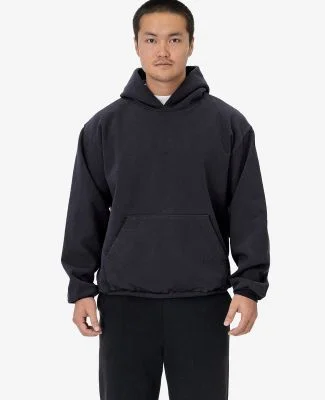 Los Angeles Apparel HF09GD Heavy Fleece Plain Hood in Black edge