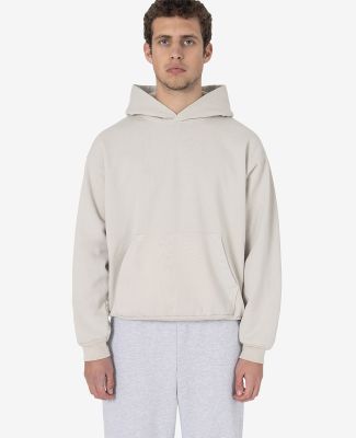 Los Angeles Apparel HF09GD Heavy Fleece Plain Hood in Cement