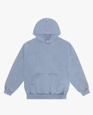 Los Angeles Apparel HF09MW L/S MW HF Hooded PO 14  in Arctic