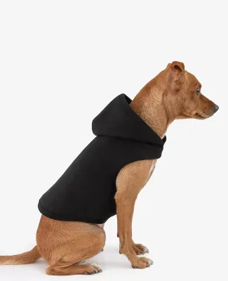 Los Angeles Apparel HF-DOGHOOD DOGSWEATER Black Side view